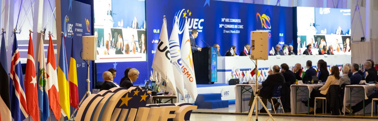 THE 37th UEC CONGRESS WILL BE HELD IN BRATISLAVA (SLOVAKIA)