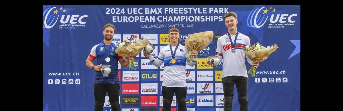 PARDOE ET REILLY CHAMPIONS D’EUROPE BMX FREESTYLE PARK