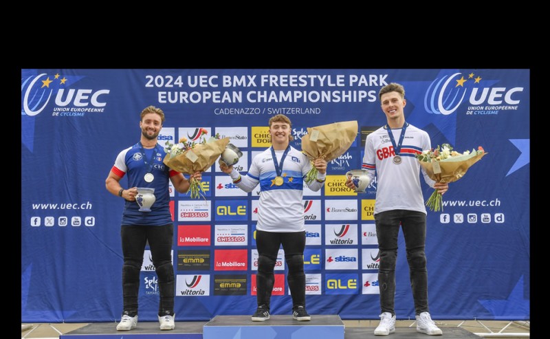 PARDOE AND REILLY BMX FREESTYLE PARK EUROPEAN CHAMPIONS