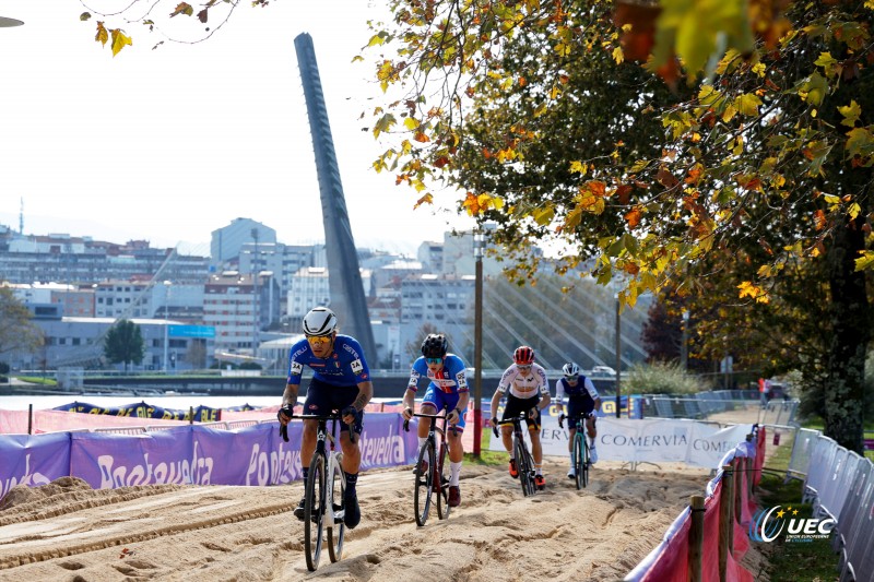 2024 UEC Cyclo-cross European Championships - Pontevedra - Team Relay - 02/11/2024 -  - photo Massimo Fulgenzi/SprintCyclingAgency?2024