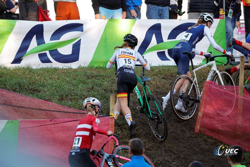 2024 UEC Cyclo-cross European Championships - Pontevedra - Women Junior - 03/11/2024 -  - photo Massimo Fulgenzi/SprintCyclingAgency?2024