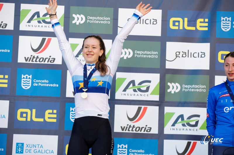 2024 UEC Cyclo-cross European Championships - Pontevedra - Women Junior - 03/11/2024 -  - photo Massimo Fulgenzi/SprintCyclingAgency?2024