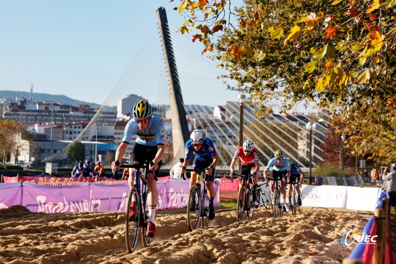 2024 UEC Cyclo-cross European Championships - Pontevedra - Men Junior - 03/11/2024 -  - photo Massimo Fulgenzi/SprintCyclingAgency?2024