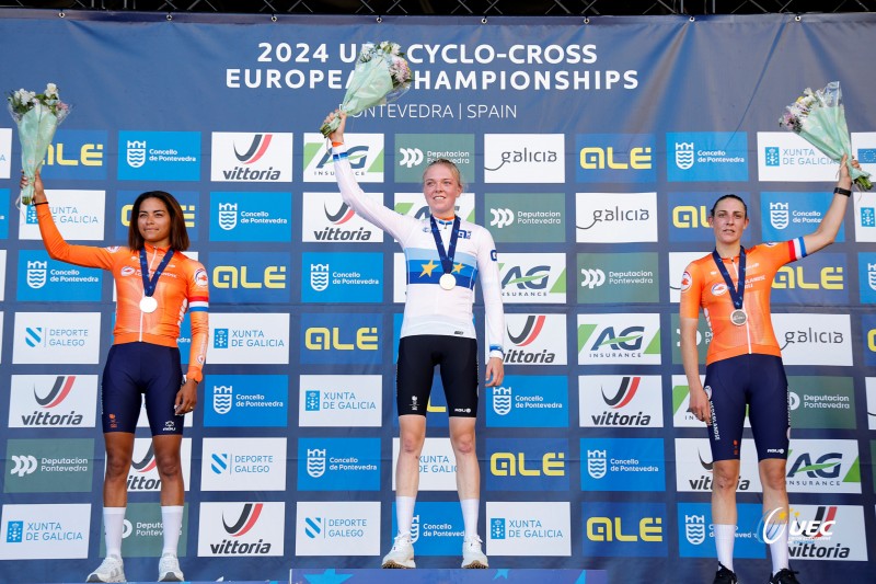 2024 UEC Cyclo-cross European Championships - Pontevedra - Women Elite - 03/11/2024 -  - photo Massimo Fulgenzi/SprintCyclingAgency?2024