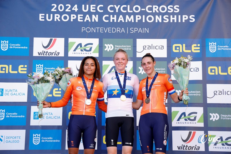 2024 UEC Cyclo-cross European Championships - Pontevedra - Women Elite - 03/11/2024 -  - photo Massimo Fulgenzi/SprintCyclingAgency?2024