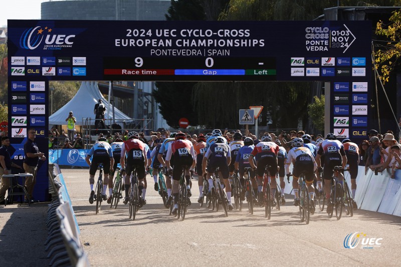 2024 UEC Cyclo-cross European Championships - Pontevedra - Men Elite - 03/11/2024 -  - photo Massimo Fulgenzi/SprintCyclingAgency?2024