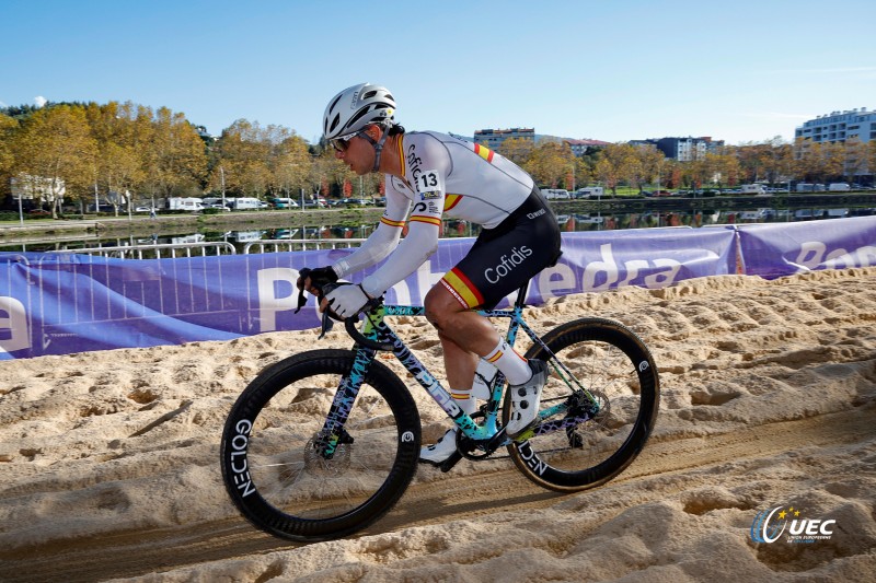 2024 UEC Cyclo-cross European Championships - Pontevedra - Men Elite - 03/11/2024 - Mario Junquera (ESP) - photo Massimo Fulgenzi/SprintCyclingAgency?2024