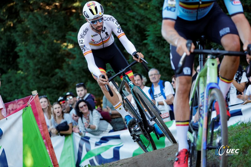 2024 UEC Cyclo-cross European Championships - Pontevedra - Men Elite - 03/11/2024 - Felipe Orts (ESP) - photo Massimo Fulgenzi/SprintCyclingAgency?2024