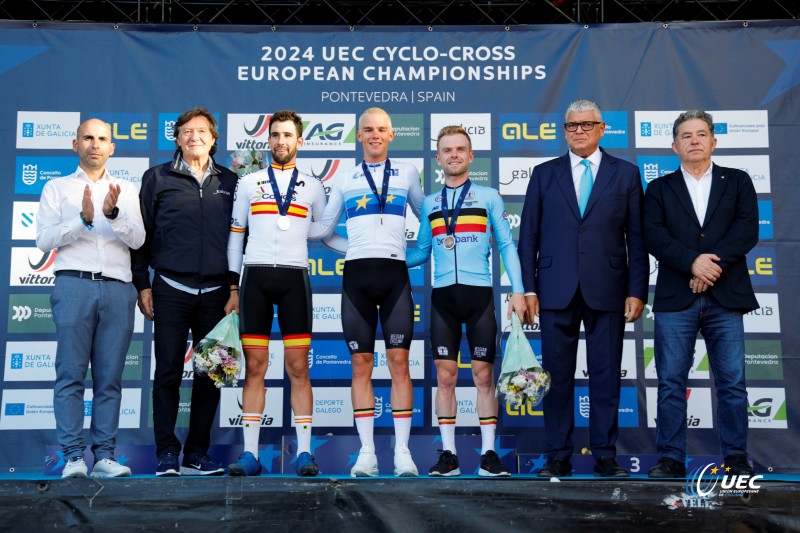 2024 UEC Cyclo-cross European Championships - Pontevedra - Men Elite - 03/11/2024 -  - photo Massimo Fulgenzi/SprintCyclingAgency?2024